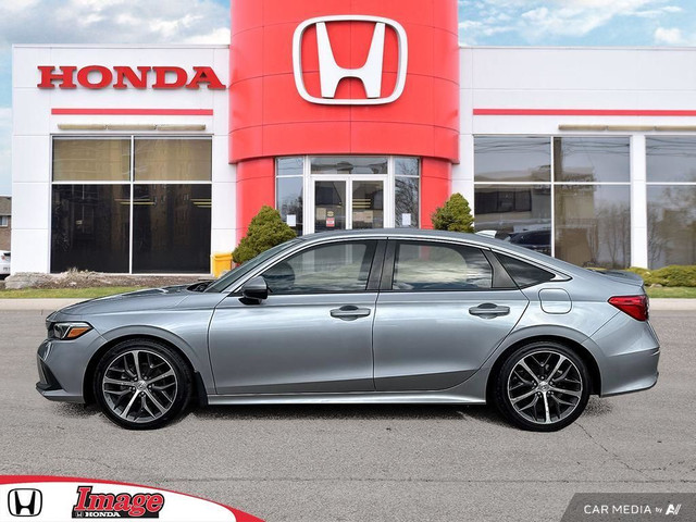 2022 Honda Civic Sedan Touring CVT | LEATHER | SUNROOF | CLEAN C in Cars & Trucks in Hamilton - Image 3