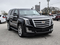 2016 Cadillac Escalade 4D Sport Utility Luxury Black 4WD, Kona Brown/Jet Black Leather, 12-Way Power... (image 4)