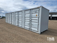 40Ft High Cube Multi Door Shipping Container
