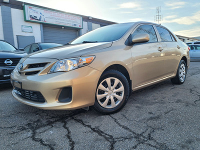 2012 Toyota Corolla L- TOYOTA SERVICED- LOW KMS- CERTIFIED
