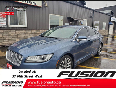  2018 Lincoln MKZ AWD Select-NO HST TO A MAX OF $2000 LTD TIME O