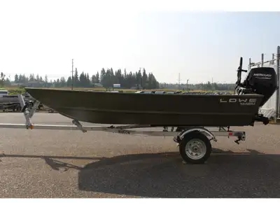 2025 Lowe Boats 1448M Jon Boat 2025 Lowe 1448M Jon Boat package. Comes with a 25 HP Mercury Jet engi...