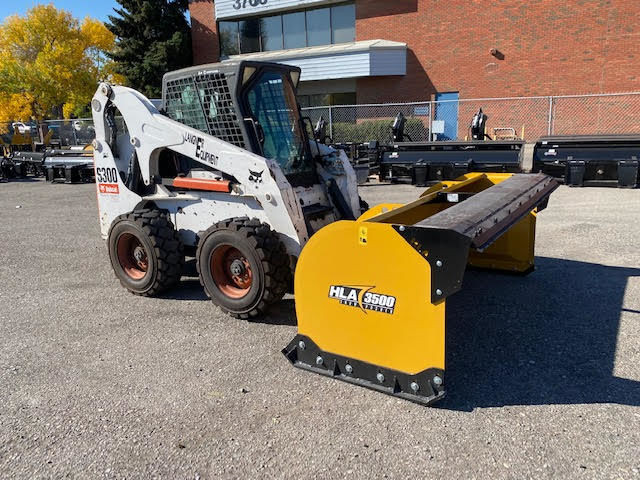 HLA 3500 SKID STEER SNOW PUSHERS - 7' & 8' in Heavy Equipment in Calgary