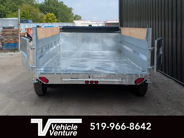 2025 WEBERLANE 82X12 CONTRACTOR SERIES 14000 GVWR GALVANIZED in Cargo & Utility Trailers in Oakville / Halton Region - Image 7