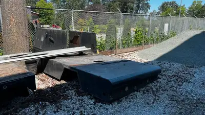 2000 Service Flat Deck Cabinets, black exterior. This item is currently OFFSITE. You must register a...