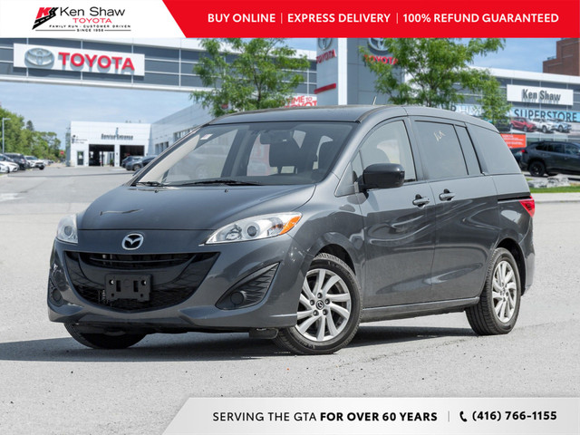 2017 Mazda 5 GS 6 PASSENGER / ALLOY WHEELS / GOOD VALUE in Cars & Trucks in City of Toronto