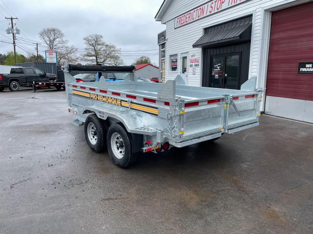 2022 Maxi-Roule 6'X12' Galvaniszed 5 Ton Dump Trailer in Cargo & Utility Trailers in Fredericton - Image 2