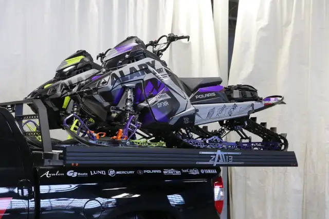 2025 Zone Atomik 13 SLED DECK EXCURSION SERIE-2 NOIR - 7' in Cargo & Utility Trailers in Ottawa - Image 5