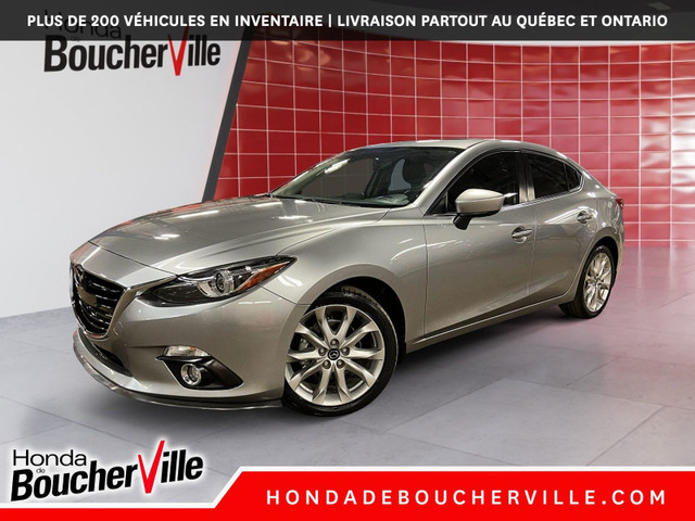 2014 Mazda Mazda3 GT-SKY AUTOMATIQUE, BAS KILOMETRAGE, CUIR in Cars & Trucks in Longueuil / South Shore