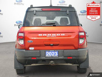 Recent Arrival! Odometer is 25100 kilometers below market average! Chili Pepper Red 2023 Ford Bronco... (image 3)