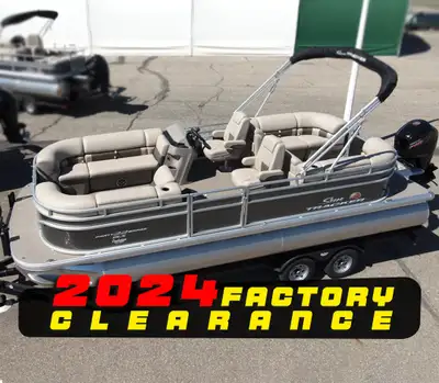 2024 Party Barge 22 DLX - Best Pontoon Boat $76,995 -$7,000 [FACTORY CLEARANCE SALE] $69,995 or $274...