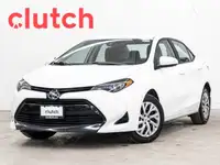 2017 Toyota Corolla LE w/ Backup Cam, Bluetooth, A/C