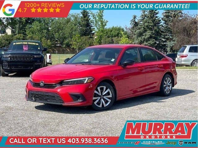 2022 Honda Civic Sedan Sport | Sunroof | Fwd Collision Warning | in Cars & Trucks in Calgary