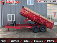 2024 Double A Trailers 83in. x 14FT Tandem Axle Dump Trailer (14
