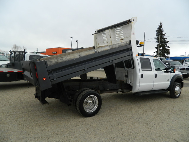 2011 Ford F550 XLT 6.7L POWER STROKE DIESEL 11.5 FT DUMP BOX 4x4 in Cars & Trucks in Edmonton - Image 2