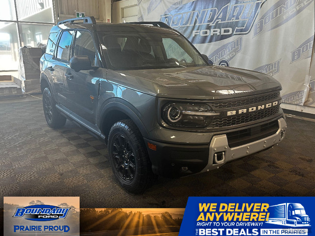 2025 Ford Bronco Sport BADLANDS | BADLANDS TECH PKG | TRAIL CONT in Cars & Trucks in Lloydminster