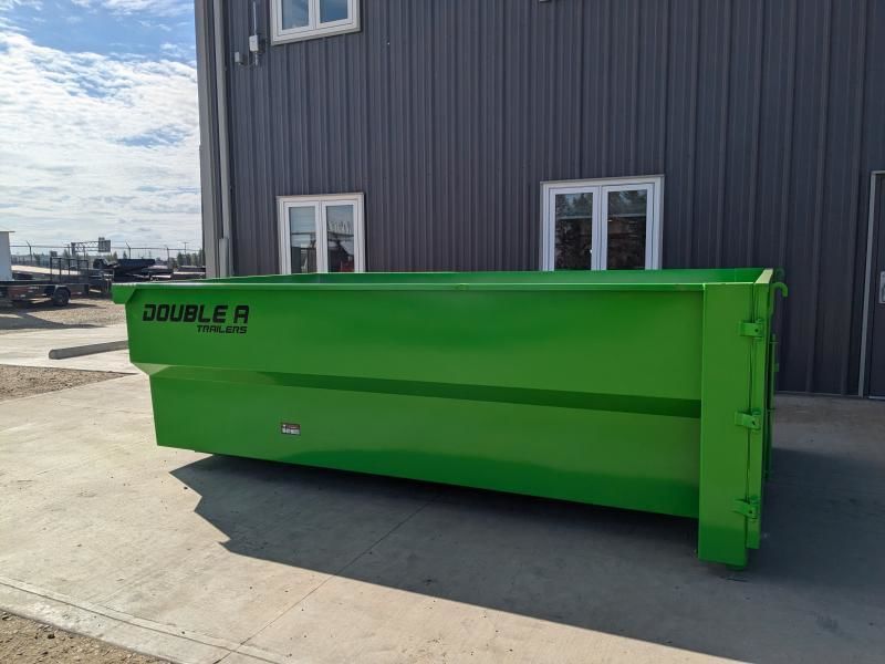 2025 Double A Trailers Roll Off Dump Trailer 14ft Bin 12 Yard C