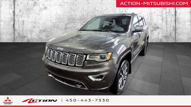 2017 Jeep Grand Cherokee 4WD Overland+PNEUS HIVER INCLUS+CUIR+TO in Cars & Trucks in Longueuil / South Shore