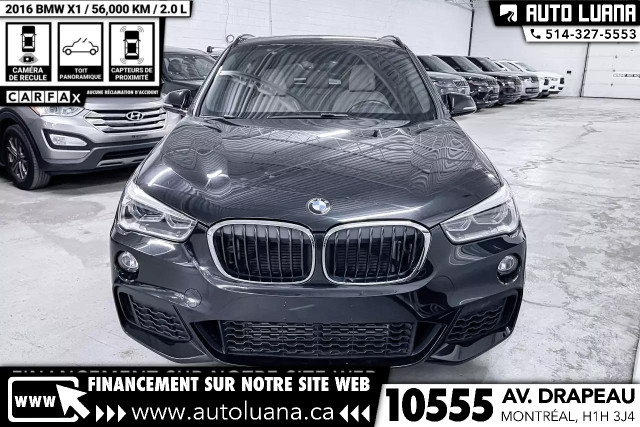 2016 BMW X1 xDrive28i M PACK TOIT PANO/HUD/NAVIGATION/56,000km in Cars & Trucks in City of Montréal - Image 3