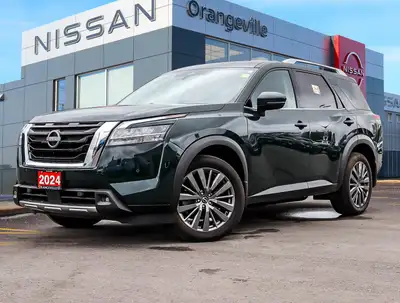 Recent Arrival! Nissan Company Demo, Premium Pkg, Low Km's! 2024 Nissan Pathfinder SL with Premium P...