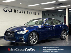 2020 Infiniti Q50 Signature Edition - No Accidents | 360