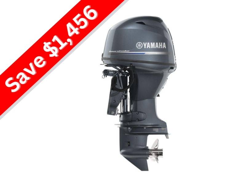 2023 YAMAHA F50 Four Stroke 50HP Outboard Powerboats & Motorboats