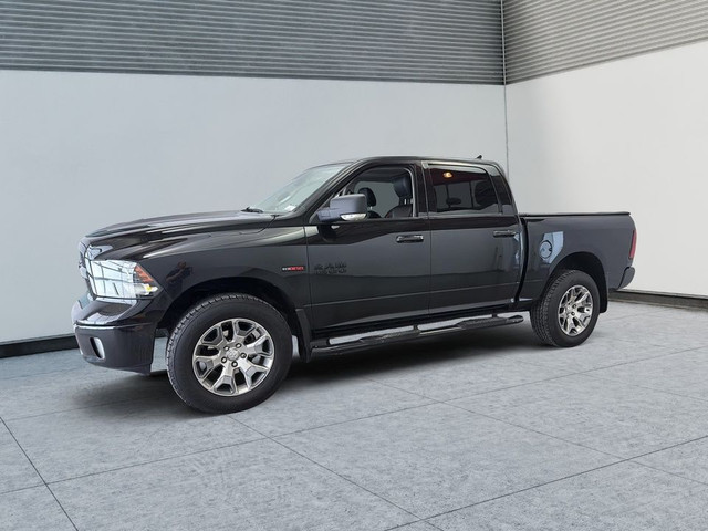 2018 Ram 1500 Crew Cab bighorn 4x4b Diesel Cuir Camera recul Mag in Cars & Trucks in Laval / North Shore - Image 2