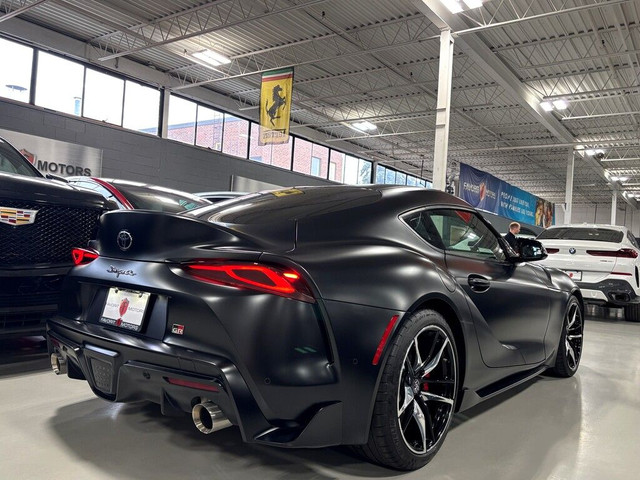 2022 Toyota GR Supra Coupe|RWD|MATTEBLACK|REDLEATHER|CARBON|NAV| in Cars & Trucks in City of Toronto - Image 4