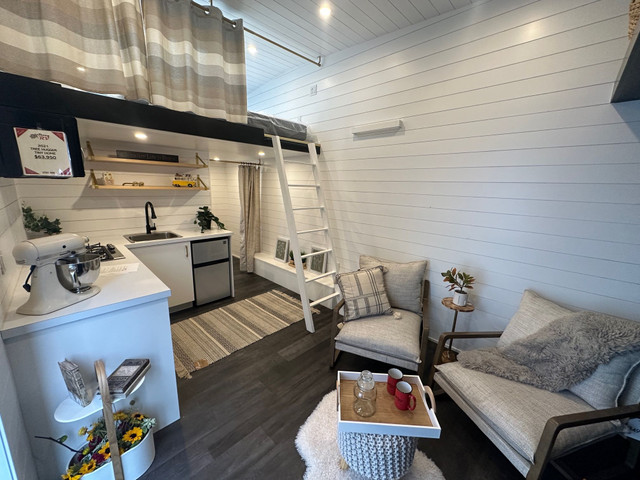 2021 TREE HUGGER TINY HOME - BRAND NEW in Travel Trailers & Campers in St. Albert - Image 3