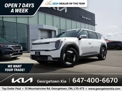 2026 EV9! NOW IN-STOCK! READY FOR A NEW HOME! 370 KM EV RANGE! The Next Level of Innovation! Three r...