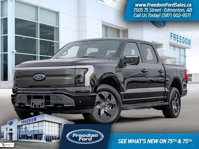 2025 Ford F-150 Lightning Flash | 312A | 4X4 | SuperCrew 145 in Cars & Trucks in Edmonton