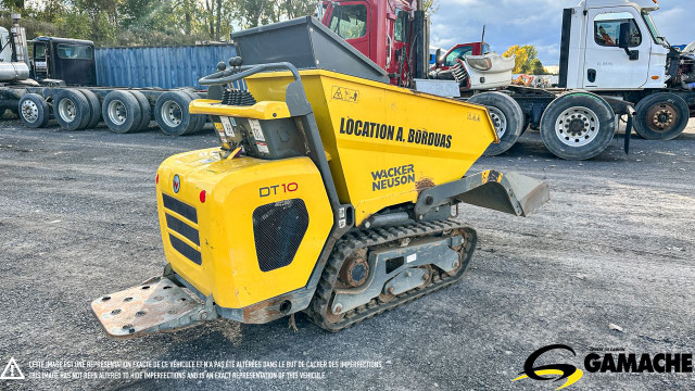 2020 WACKER NEUSON DT10 COMPACT TRACK DUMPER DT10 TRACK DUMPER in Heavy Trucks in Edmonton - Image 4