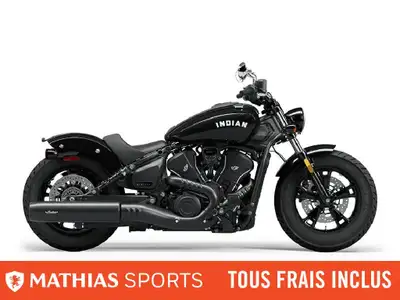 Concessionnaire des véhicules neufs et d'occasion. Cruiser INDIAN Scout Sixty Bobber Limited 2025 FI...