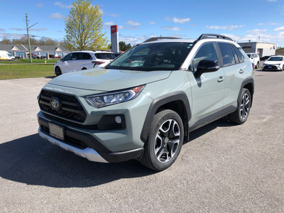 2021 Toyota RAV4 TRAIL AWD ONE OWNER, LOW KMS