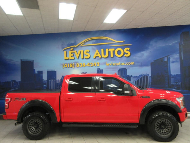FORD F-150 2020 SPORT FX4 OFF-ROAD 4X4 CUIR TOIT PANO CAMERA REC in Cars & Trucks in Lévis