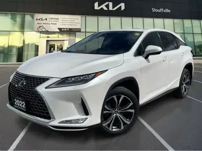 2022 Lexus RX350 AWD | WHITE ON BLACK | HEATED SEATS /STEERING WHEEL | SAFETY+ PKG | SUNROOF | NAVI...