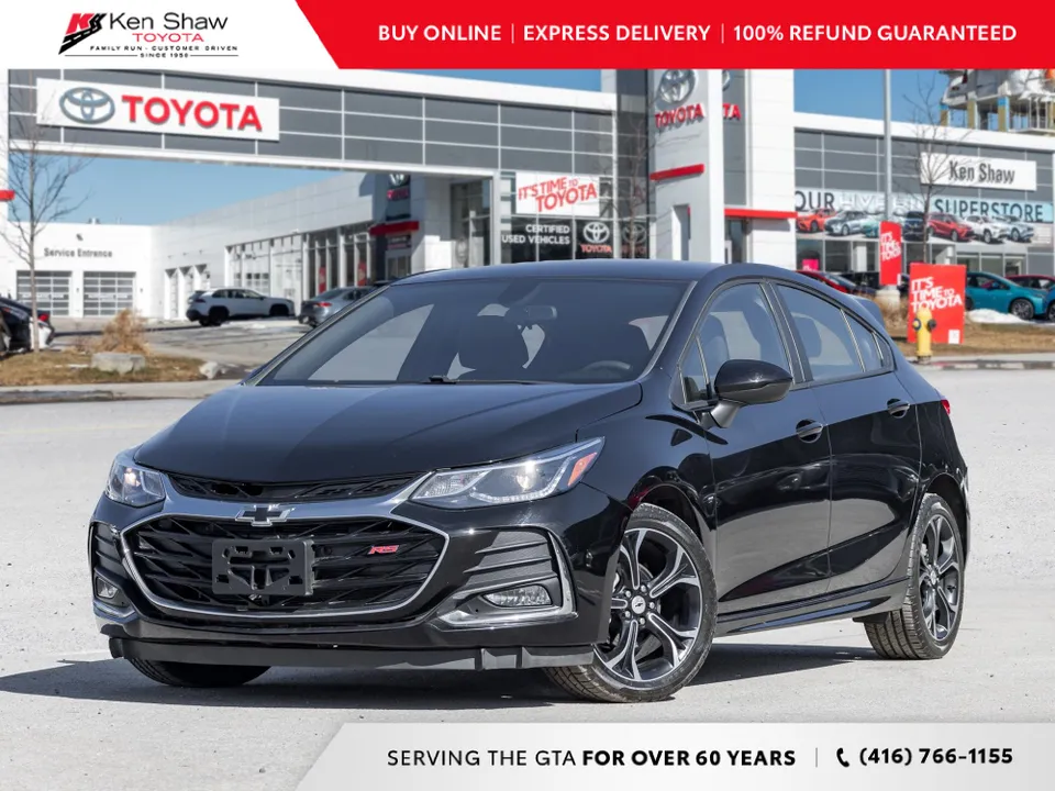 2019 Chevrolet Cruze LT RS PACKAGE / HEATED SEATS / BACK UP C...