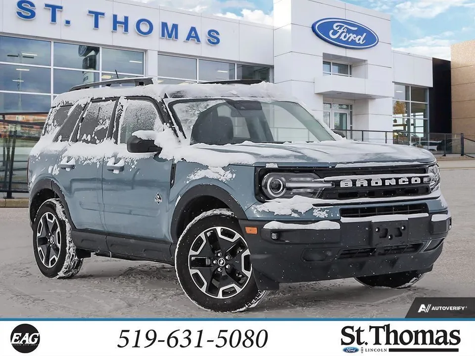 2023 Ford Bronco Sport Outer Banks AWD Leather Heated Seats Hea