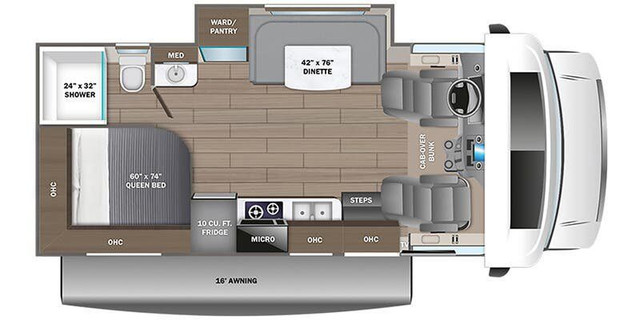 2025 ENTEGRA ODYSSEY SE 22AF in RVs & Motorhomes in Saskatoon - Image 3