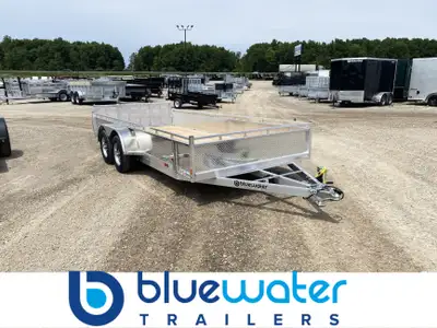 Canadian Mennonite Built Tandem Axle Aluminum Utility Trailer is $6,575.00 ! Ord: E1472-3712 - Ser:...
