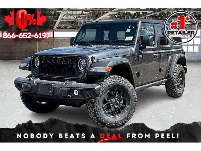 2025 Jeep Wrangler Willys in Cars & Trucks in Mississauga / Peel Region