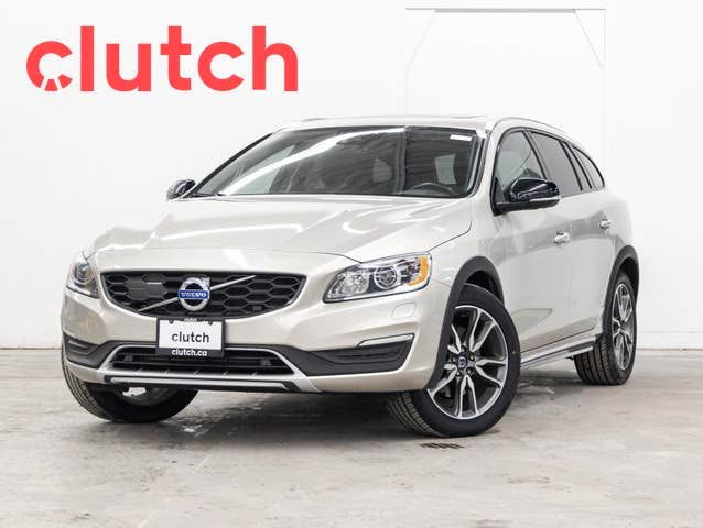2017 Volvo V60 Cross Country T5 AWD w/ Rearview Cam, Bluetooth,  in Cars & Trucks in Ottawa