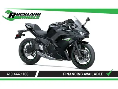 2025 Kawasaki NINJA 650 La Kawasaki Ninja 650 2025 est une moto sportive dynamique, équipée d’un mot...