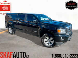 2018 GMC Canyon CREW CAB! 4X4! MATCHING CAP! 128.3 WB! SLE!
