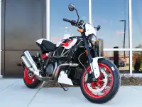 2023 Indian Motorcycle FTR Sport White Lightning/Indy Red