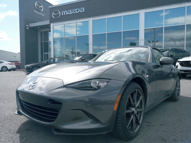 2017 Mazda MX-5 RF GT, TOIT RIGIDE, CUIR, BLUETOOTH, AUDIO BOSE  in Cars & Trucks in Longueuil / South Shore