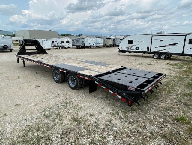 2024 Sure-Trac 8.5 x 25+5 HD LP Gooseneck Deckover Trailer 30K in Cargo & Utility Trailers in Winnipeg - Image 3