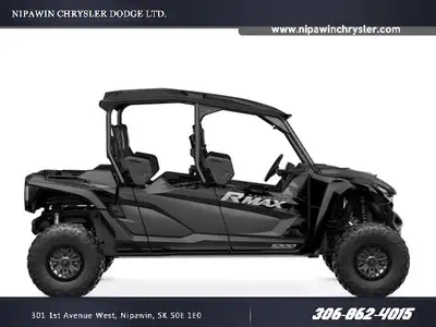 Nipawin Chrysler Dodge Ltd. SETUP & PDI INCLUDED 2025 Yamaha Wolverine RMAX4 1000 SEOFF-ROAD GAME CH...