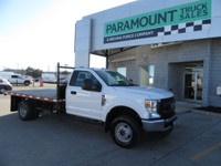 2021 Ford F-350 GAS REG CAB 4X4 WITH 12 FT FLAT DECK