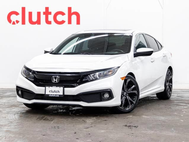 2021 Honda Civic Sport w/Apple CarPlay & Android Auto, Heated Fr in Cars & Trucks in Ottawa
